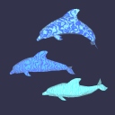 marble-dolphins